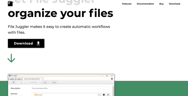 File Juggler: Windows tool to automatically rename invoices using rule-based folder monitoring
