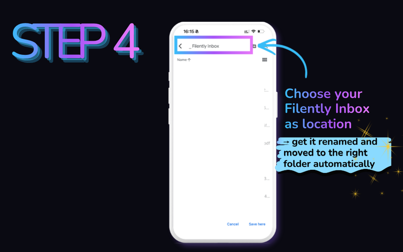 Step 4: Choose a folder in your Google Drive and tap Upload to save the scanned document
