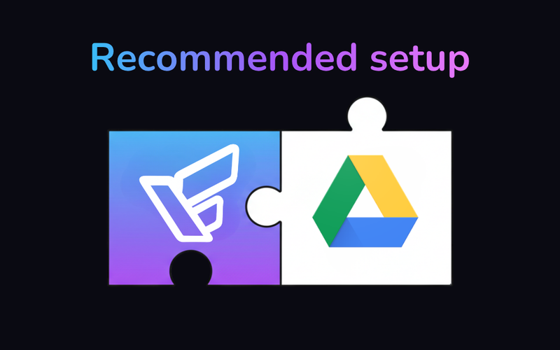 Recommended setup: scan with Google Drive, file with Filently. The two tools work together